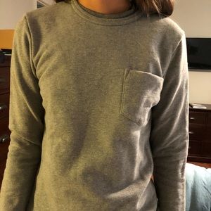 Demylee- J Crew Outlet Store Grey Sweatshirt- M